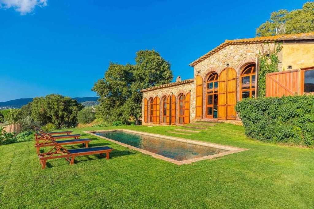 Mas Dels Arcs Con Piscina Muy Cerca De La Playa Villa Calonge  Kültér fotó
